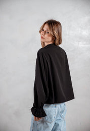 Camisa Jazmín negra