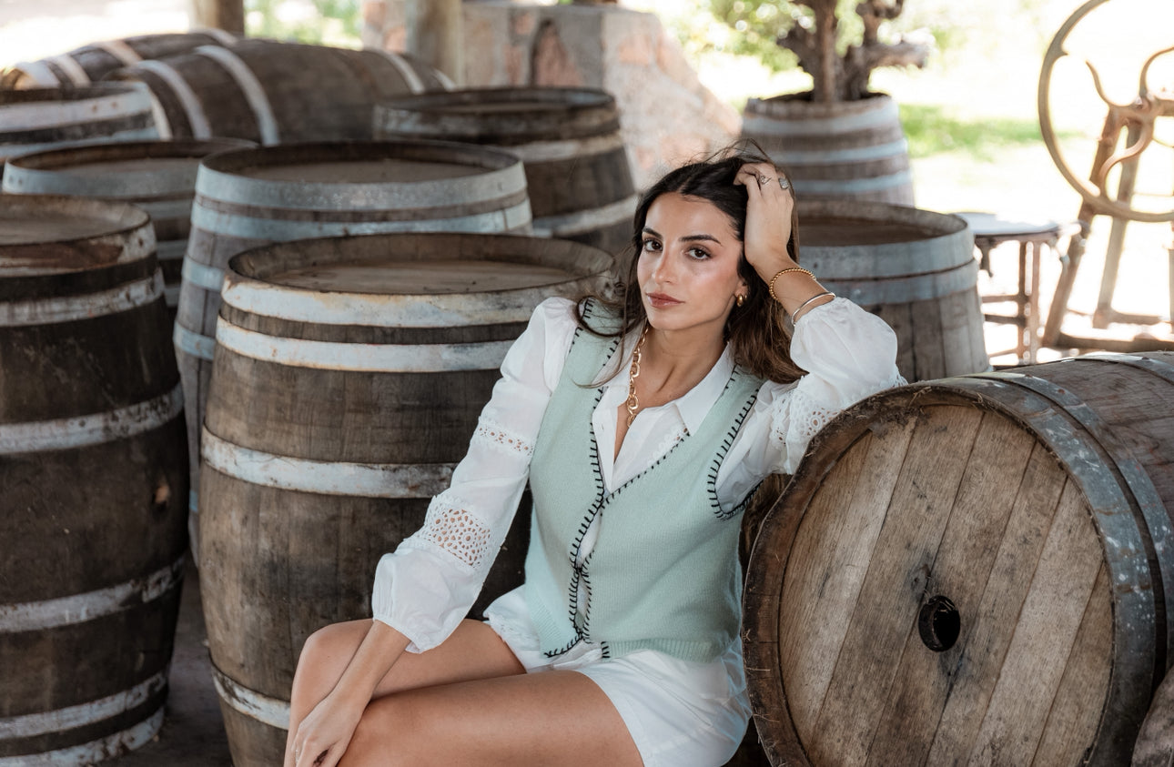 Chaleco Sophie verde