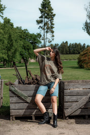 Remeron Sol y Luna verde