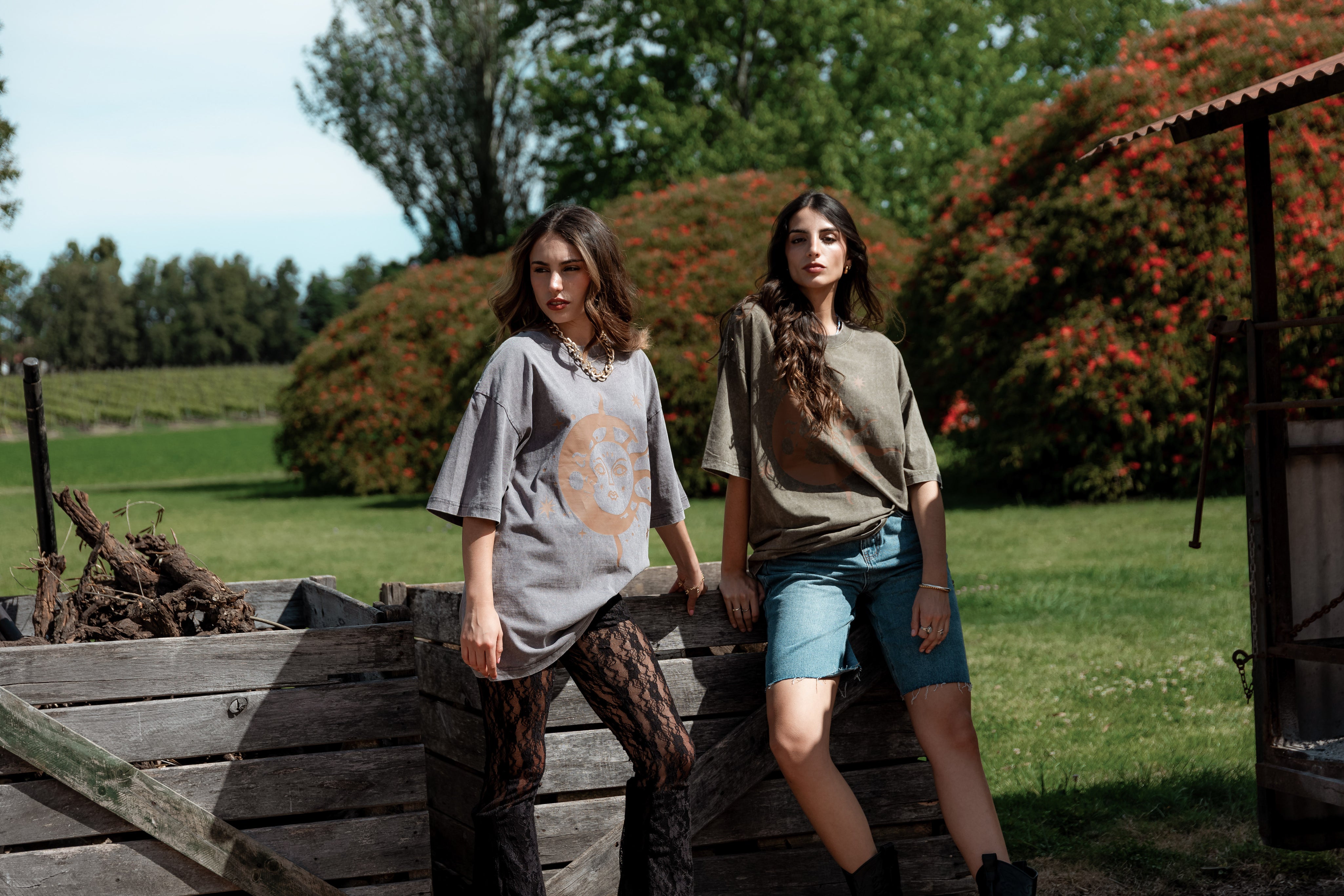 Remeron Sol y Luna verde