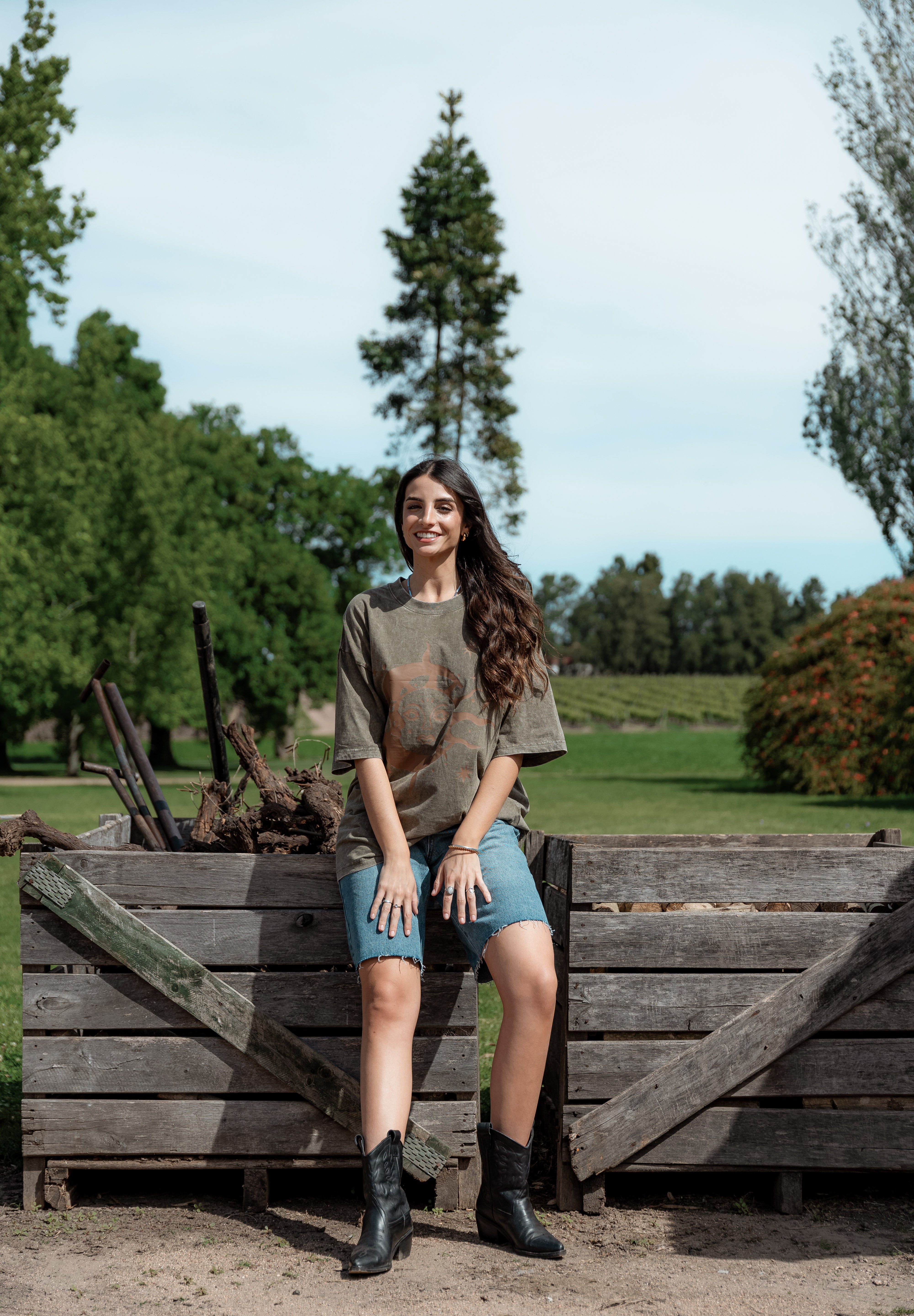 Remeron Sol y Luna verde