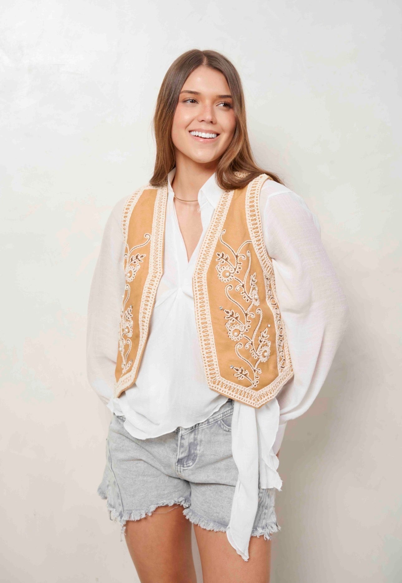 Chaleco Olivia