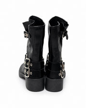 Bota Eloise negra corta