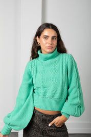 Polera Belle verde