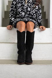 Bota Simone negra