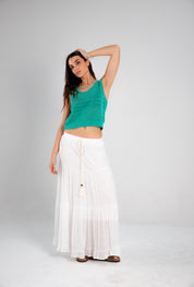 Musculosa Adele verde