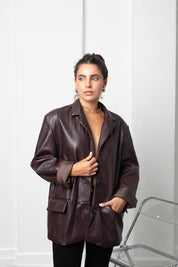 Blazer Florence bordó