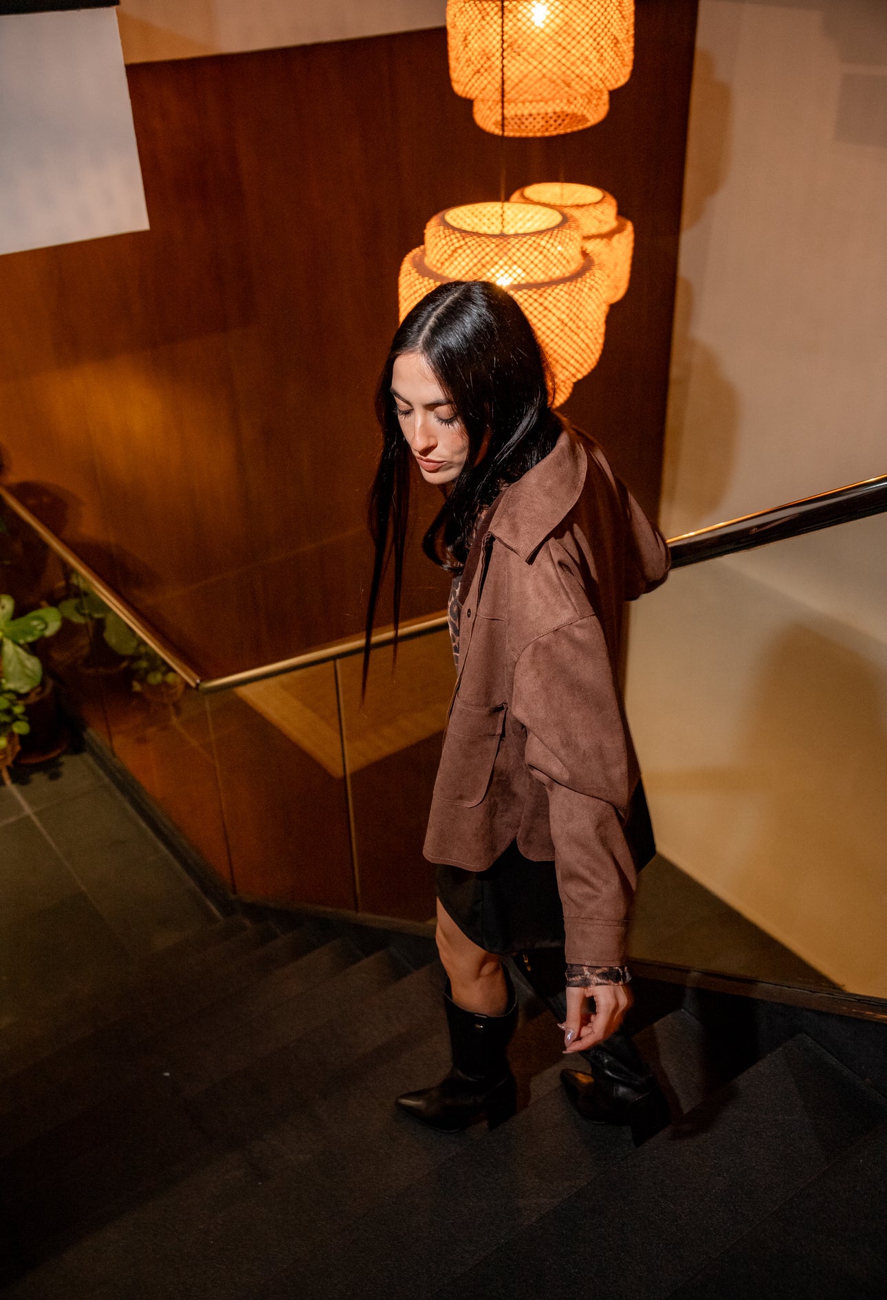 Chaqueta Briggite Camel