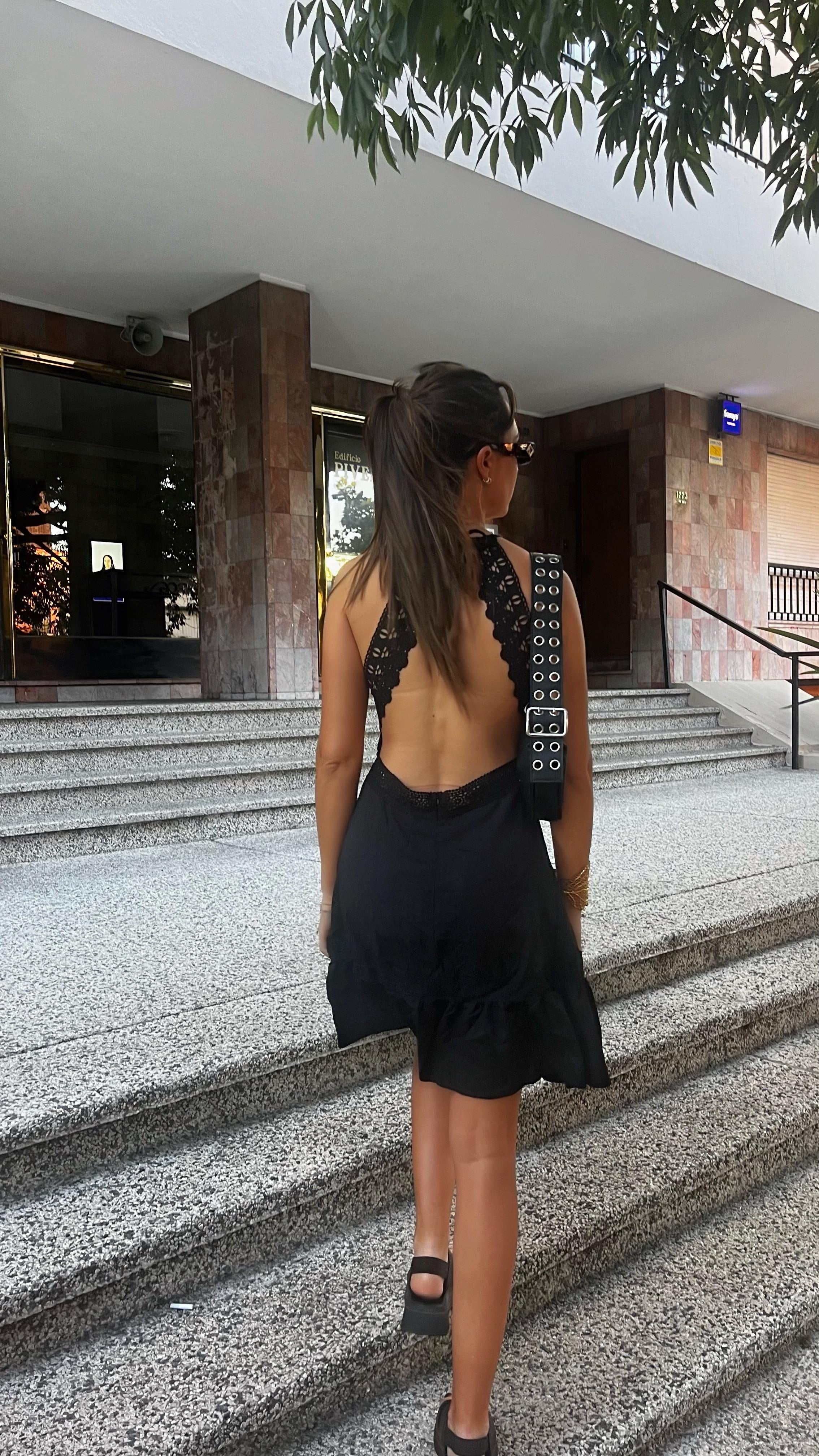 Vestido Aimé negro