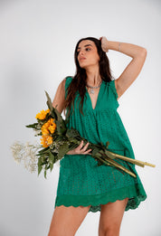 Vestido Amber verde