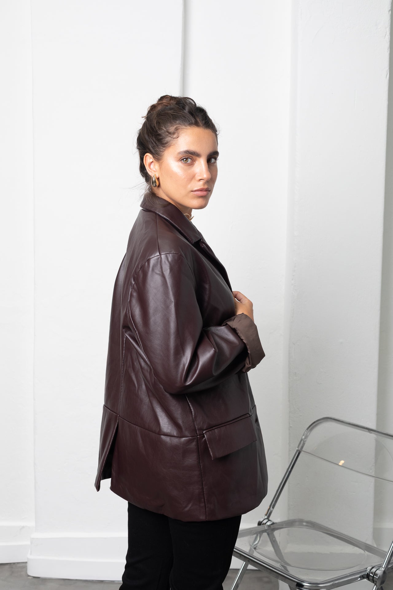Blazer Florence bordó
