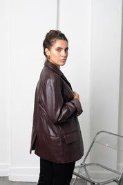 Blazer Florence bordó