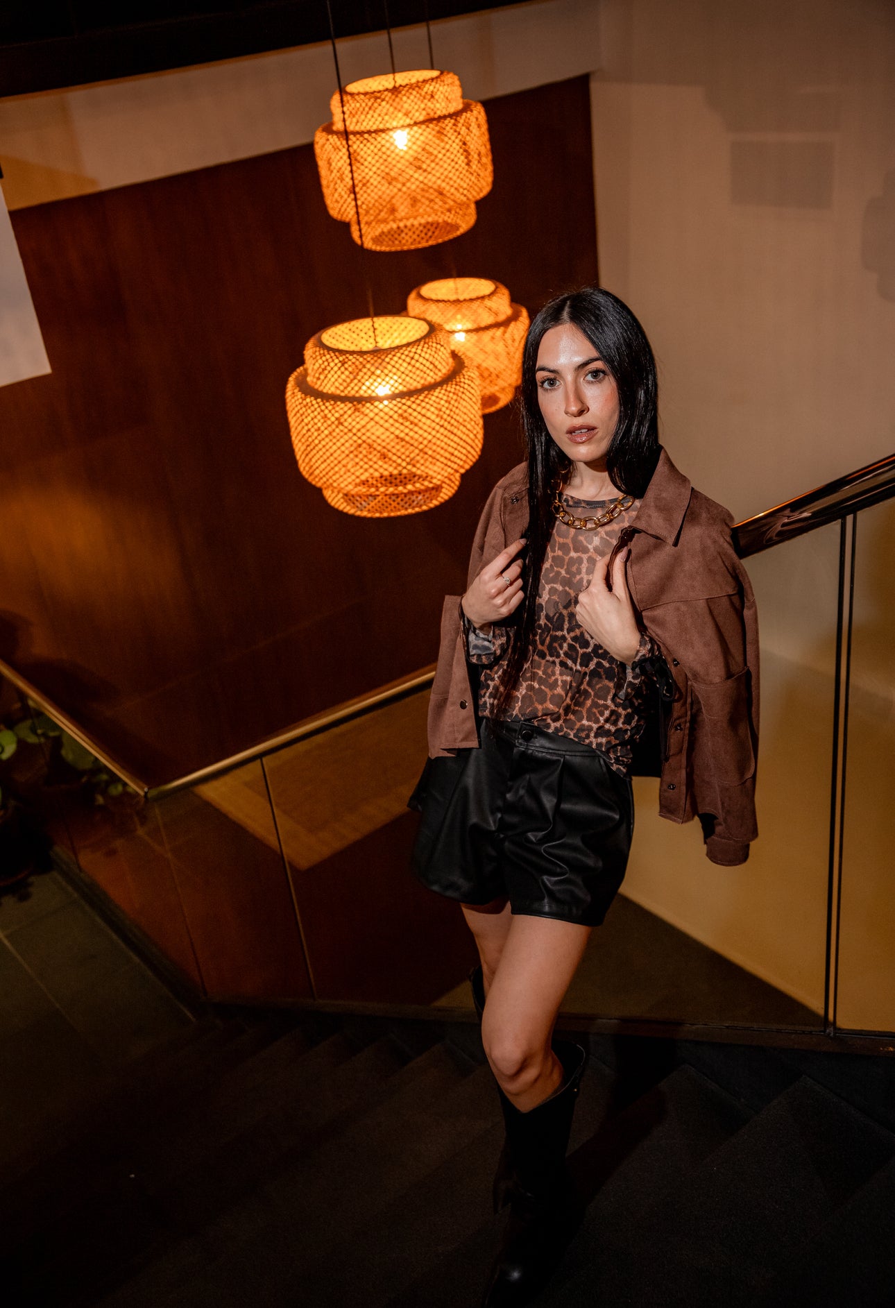 Chaqueta Briggite Camel