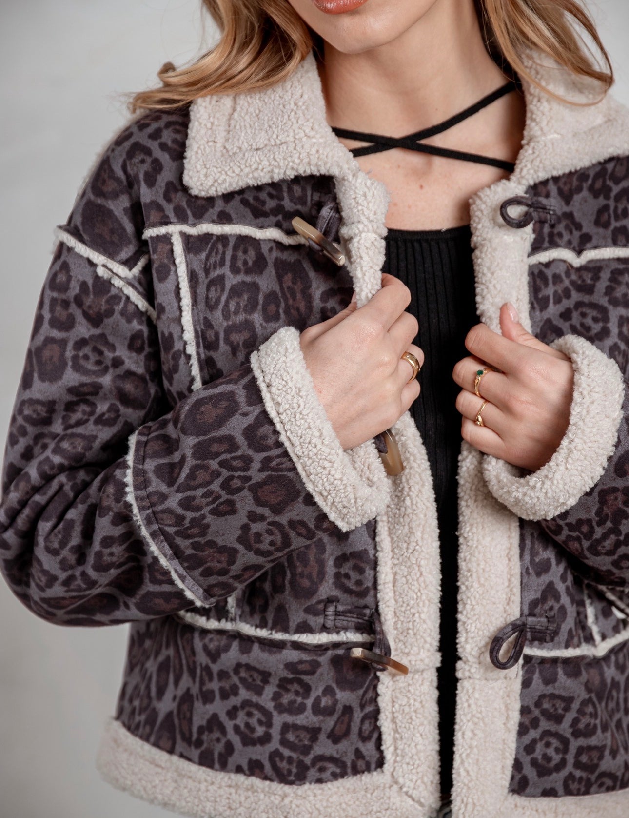 Campera Cherie gris