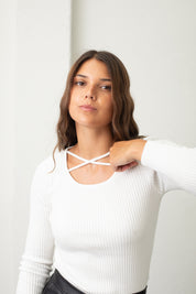 Polera Sia blanca