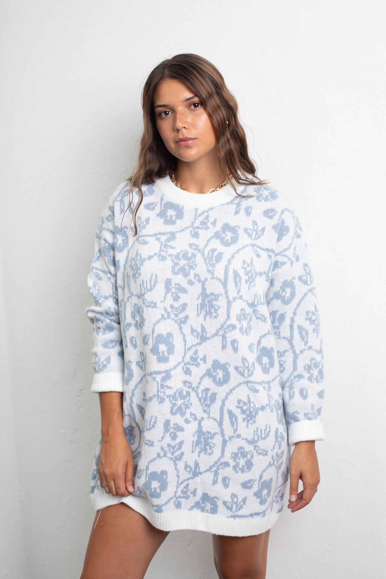 Vestido Valentine celeste