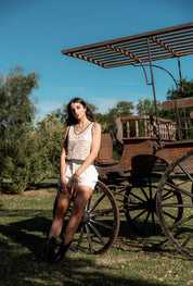 Blusa Clarisse beige