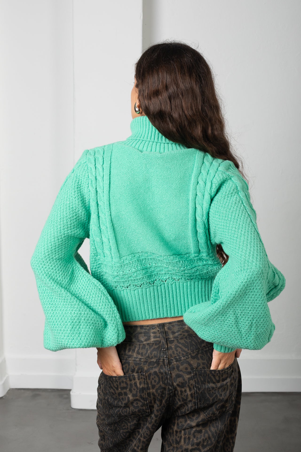 Polera Belle verde