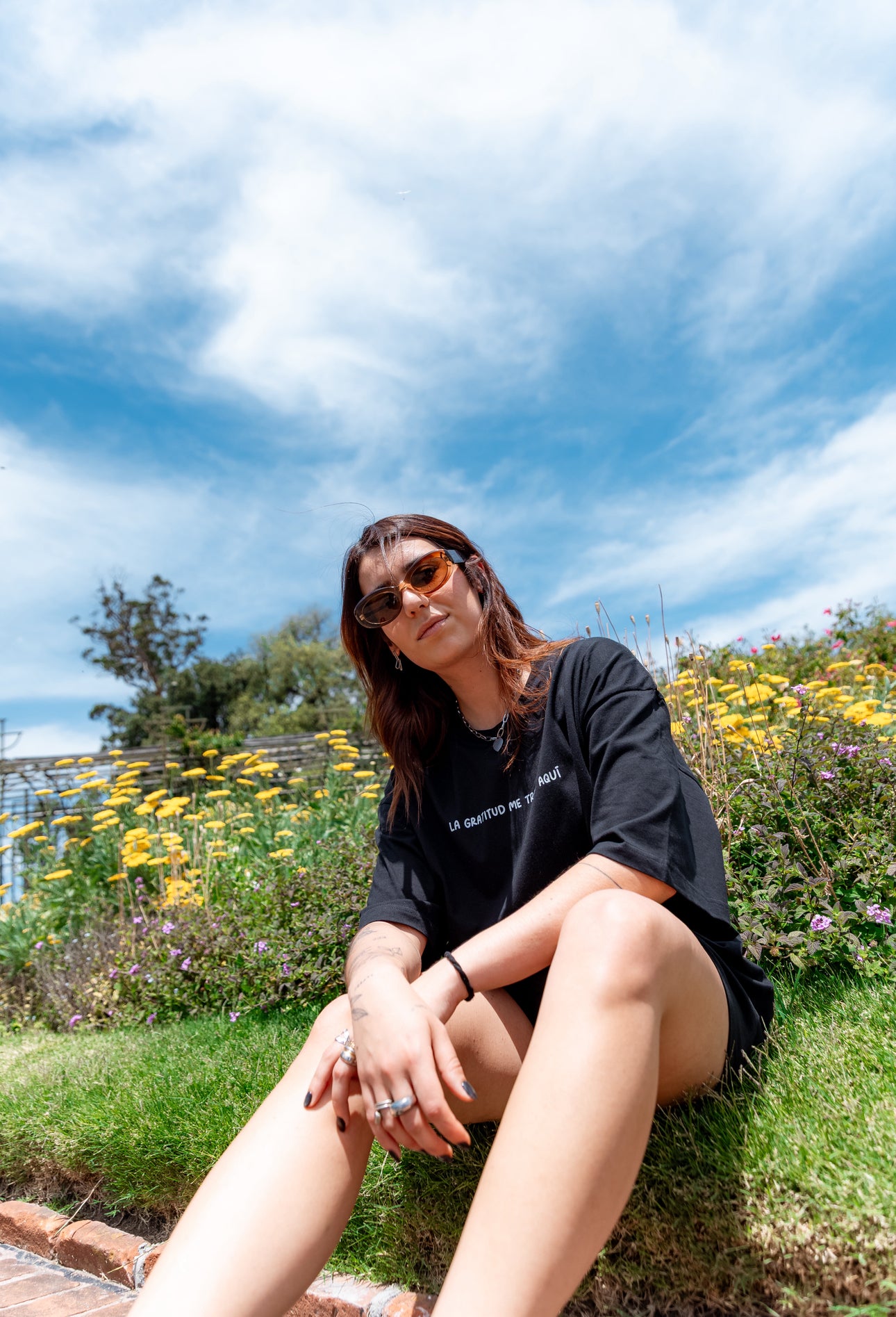 Remeron “la gratitud me trajo aquí” negra