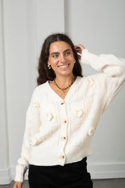 Saco Oriana blanco