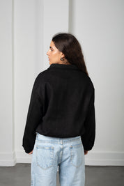Campera Nina negra
