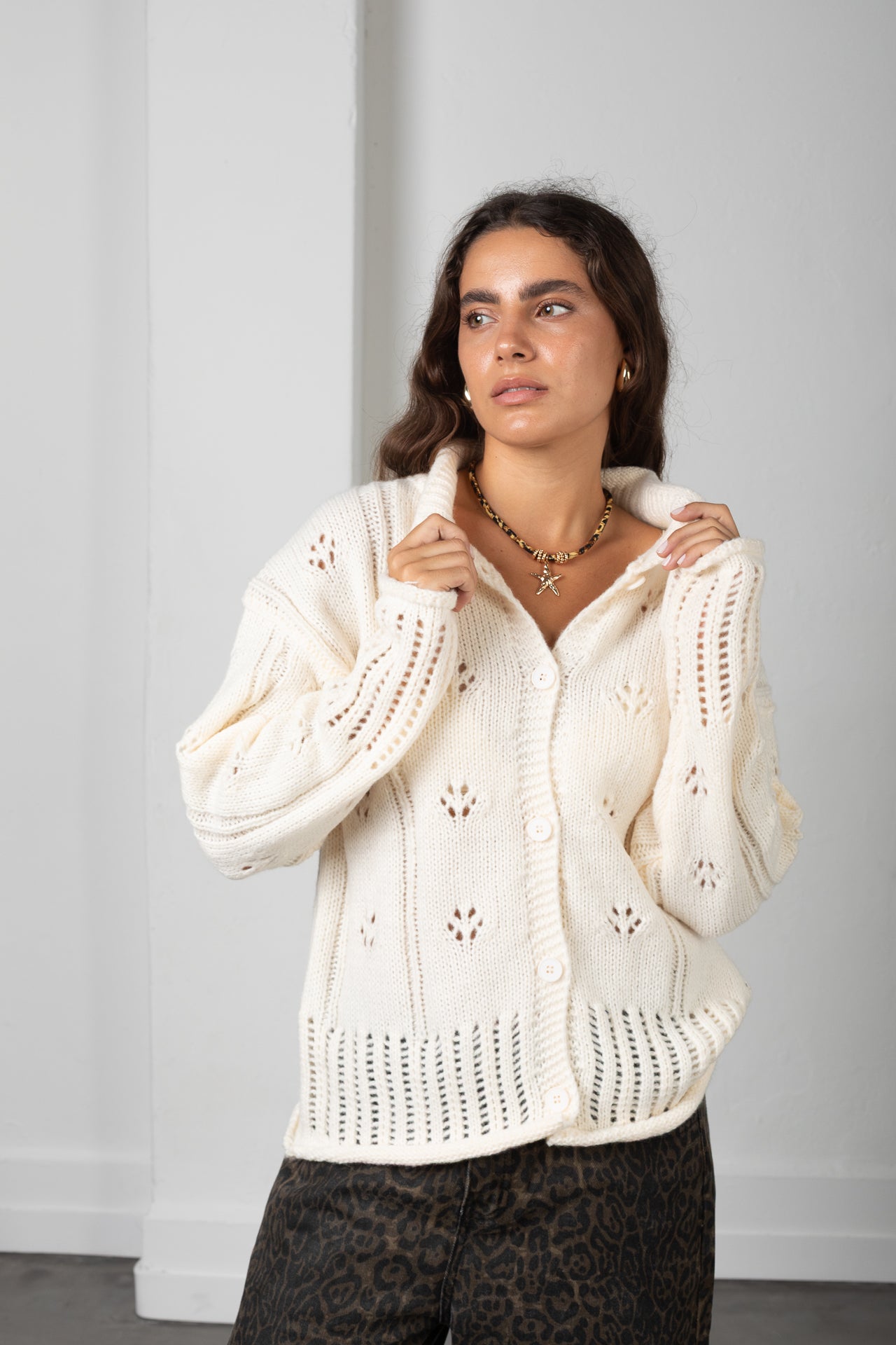 Saco Danielle blanco