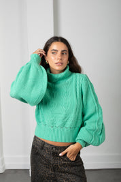 Polera Belle verde